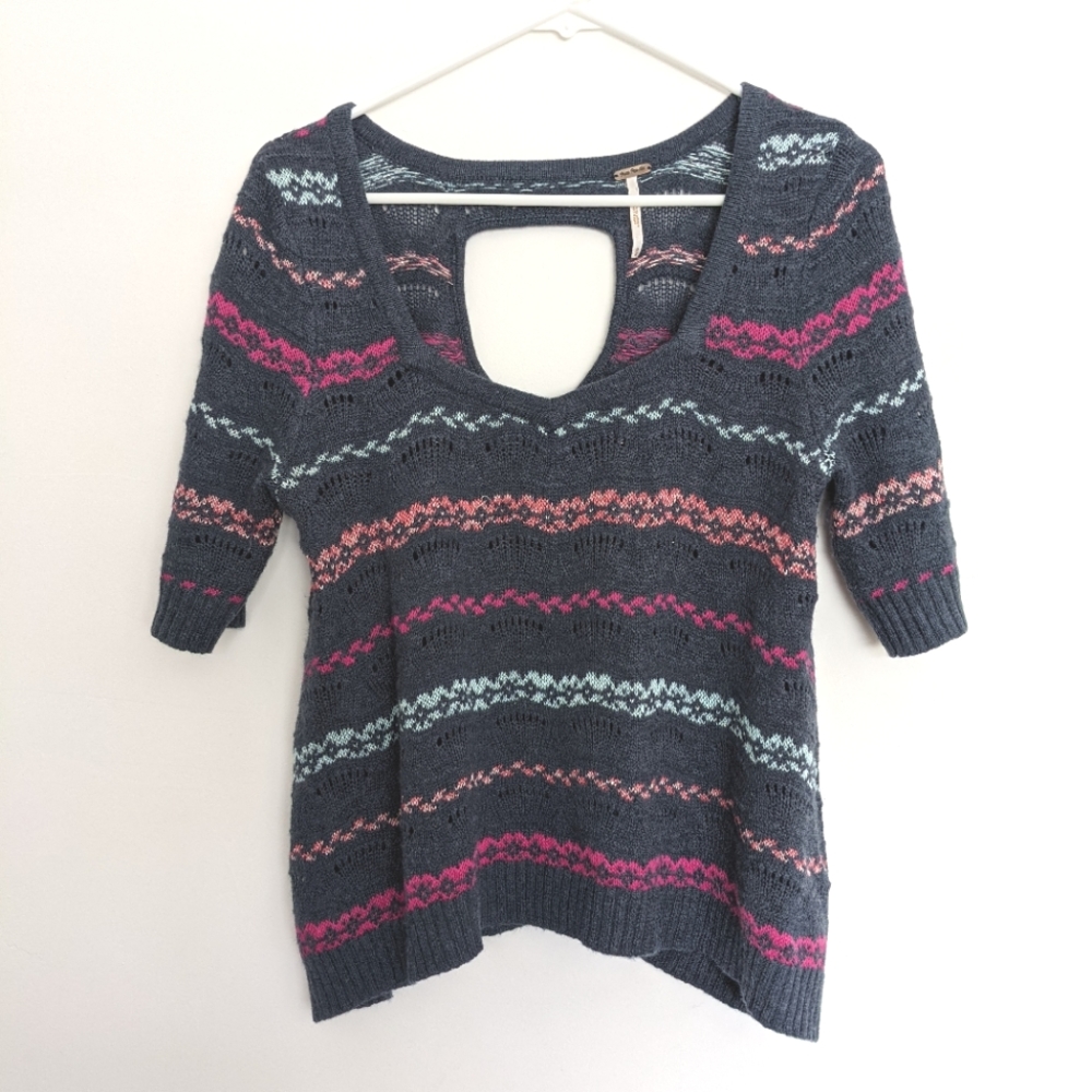 Free People stripe sweater